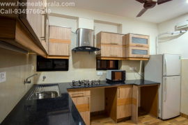 Fully furnished two bhk waterfront apartments at Thevara for Daily Weekly rental