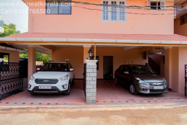 Fully furnished one bhk apartment at Thevara for short term rent
