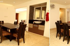 Fully furnished 3 bed Apartment in Kochi for monthly rent in Kaloor- Kathrikadavu Road